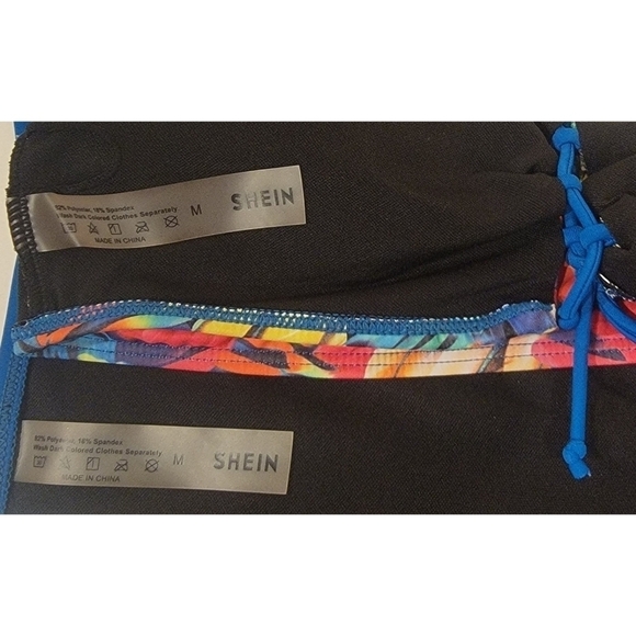 One Shoulder Two Piece Swimsuit Bikini - Picture 6 of 7